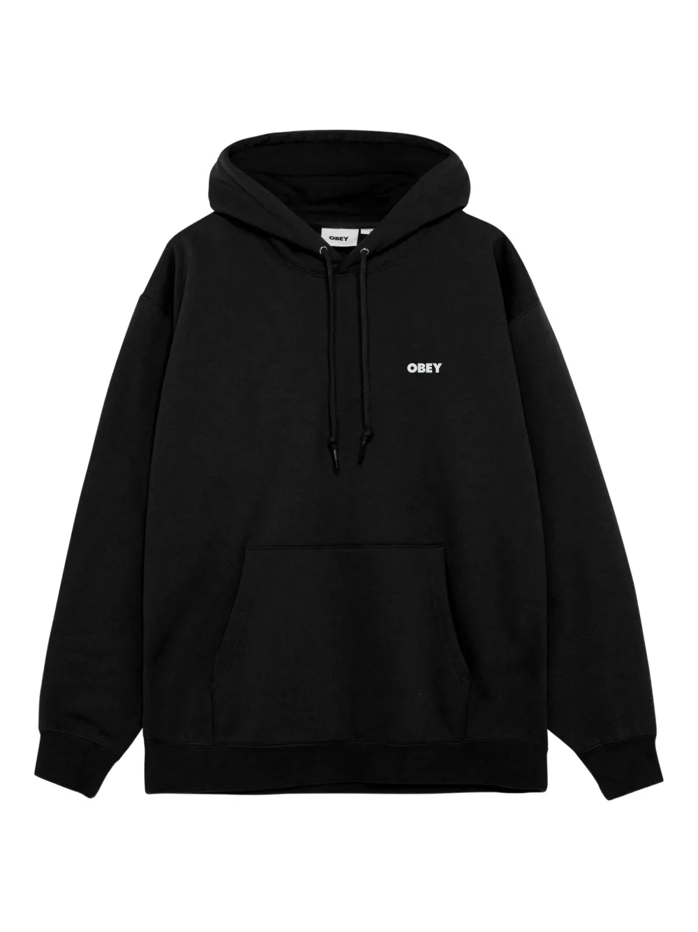 Obey Quarter Icon hoodie | Black | Image 1