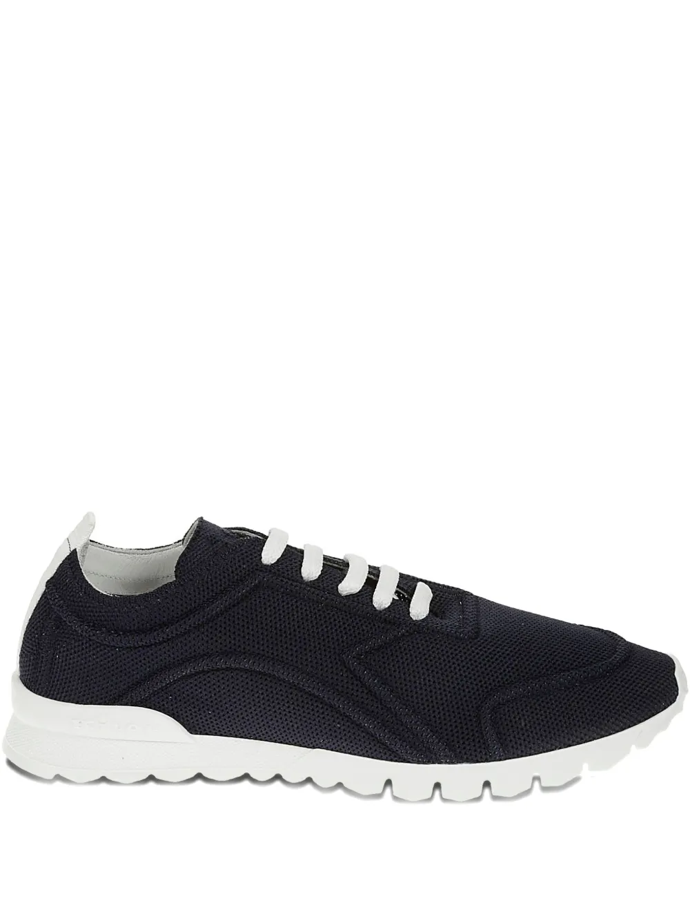 Kiton panelled sneakers | Black | Image 1