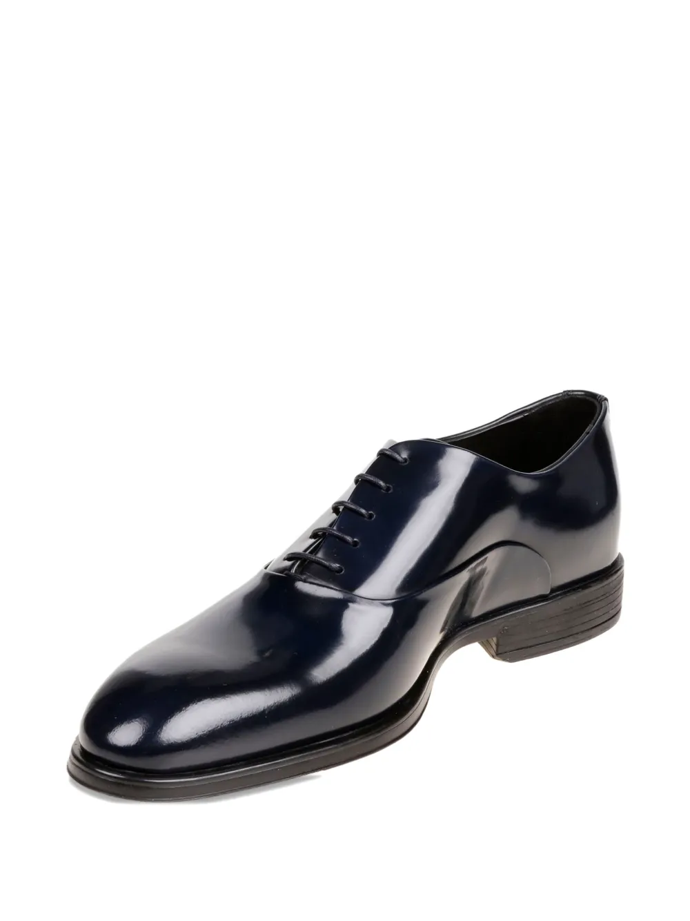 corvari Oxford leren veterschoenen Zwart