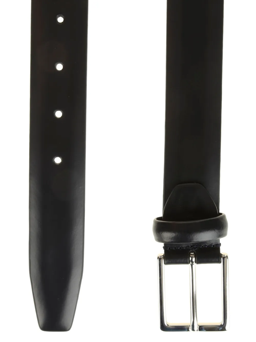 Anderson's Leather Belt In Gray