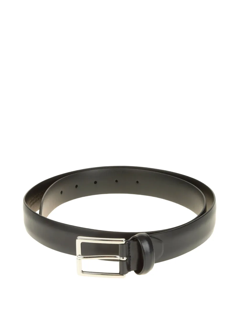 Anderson's Leather Belt In Gray