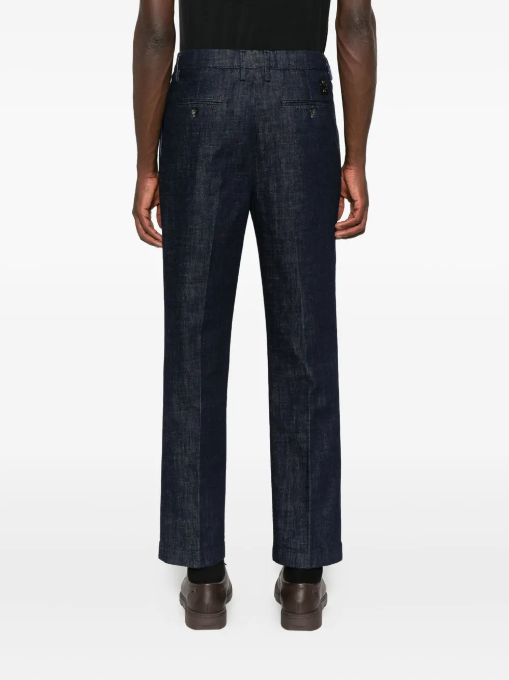 Jacob Cohen Pleated Pants In Blue