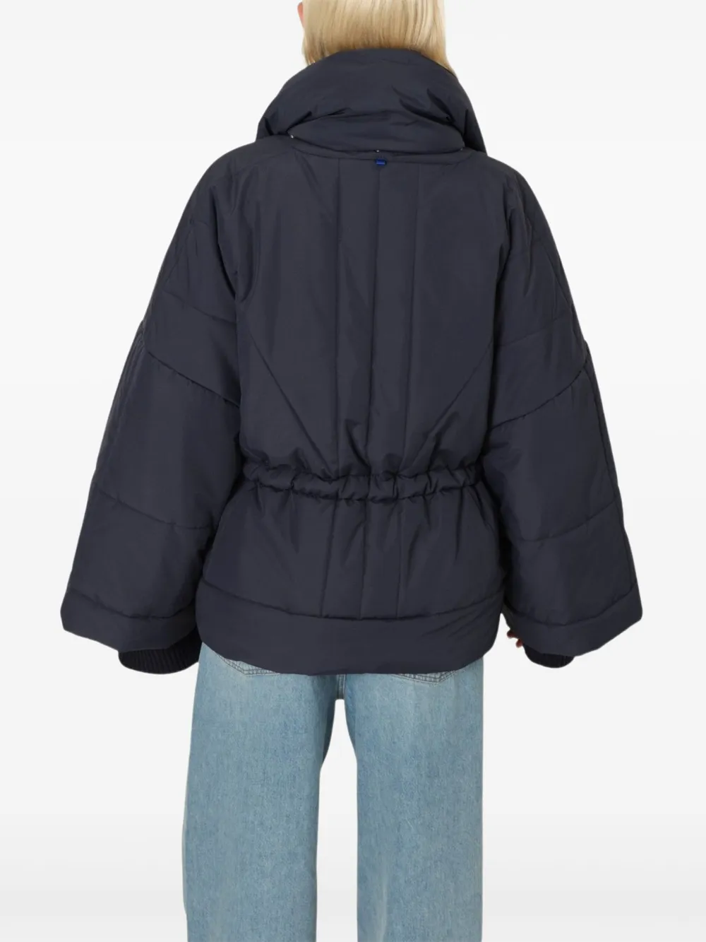 Embassy Of Bricks And Logs Quilted Jacket In Blue