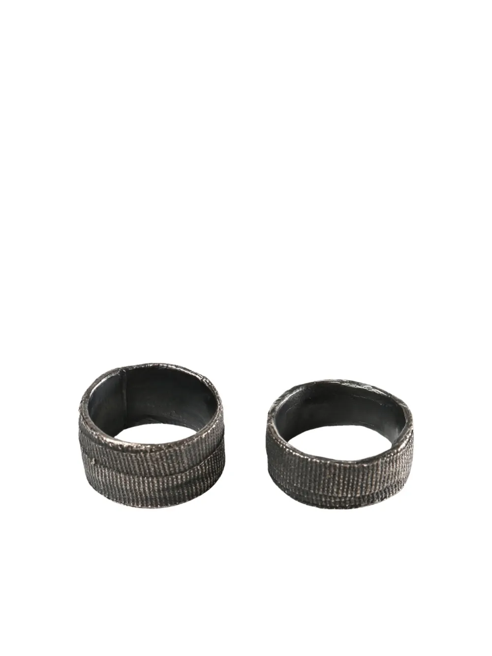 Detaj textured ring | Silver | Image 1