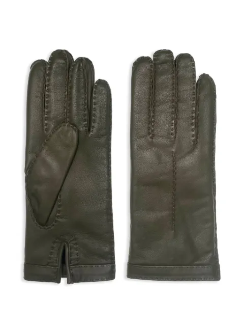 Restelli leather gloves
