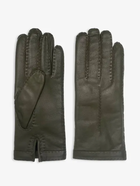 Restelli leather gloves