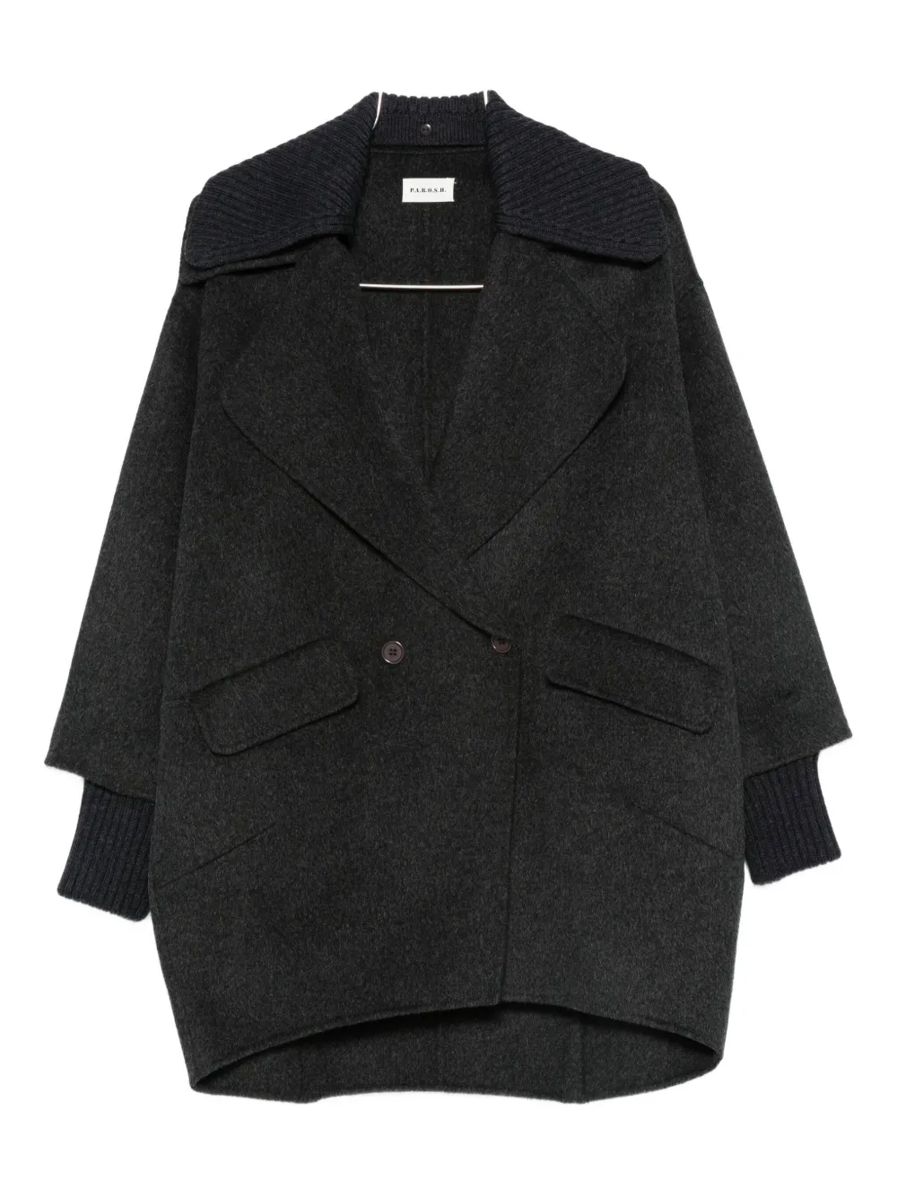 P.A.R.O.S.H. double-breasted blazer | Black | Image 1
