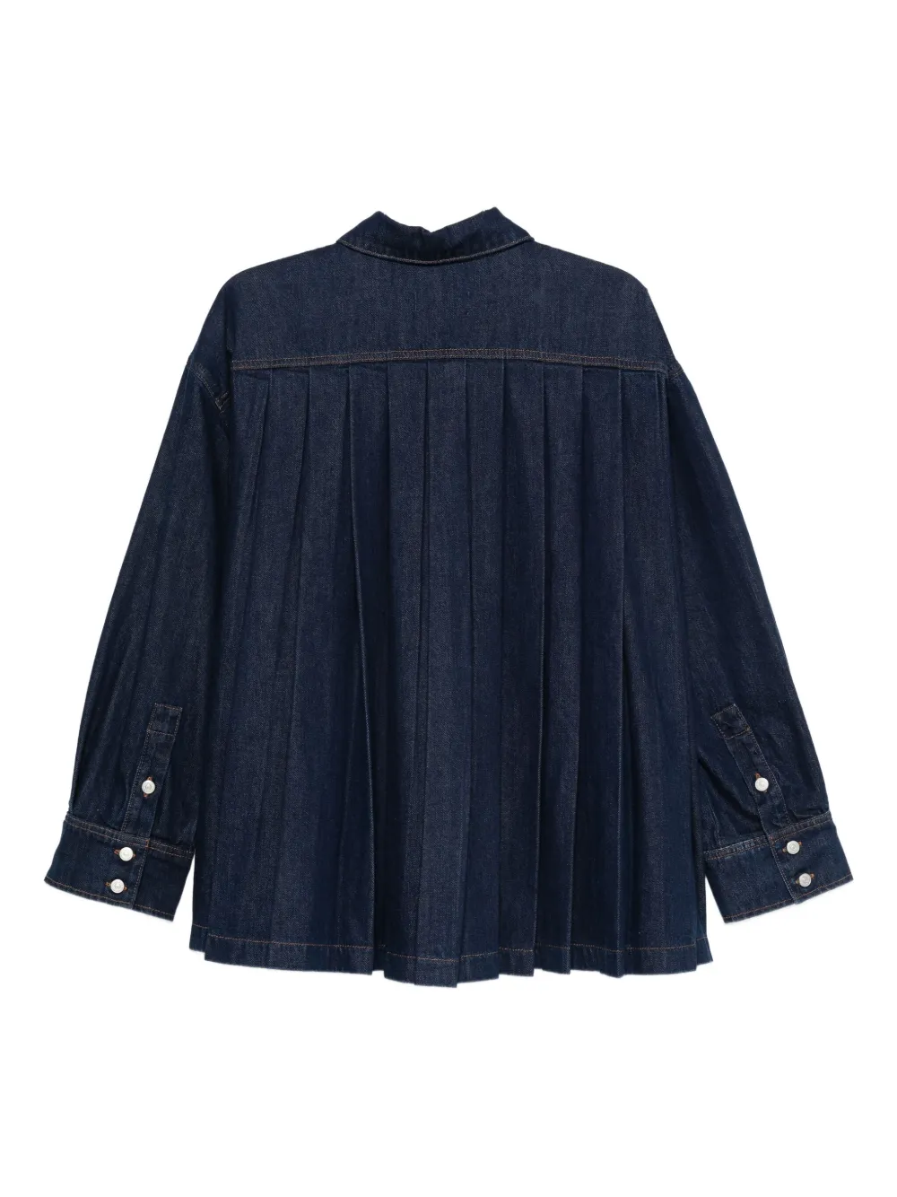 7 For All Mankind Womens Collar Lyocell Denim Jacket In Blue