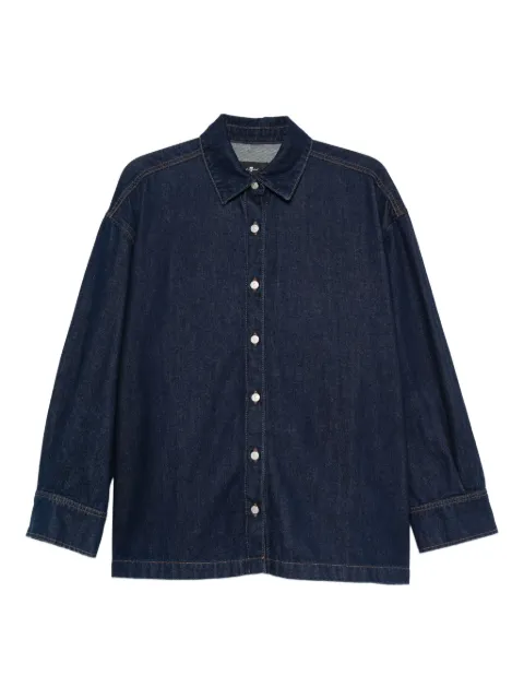 7 For All Mankind sobrecamisa con pliegue