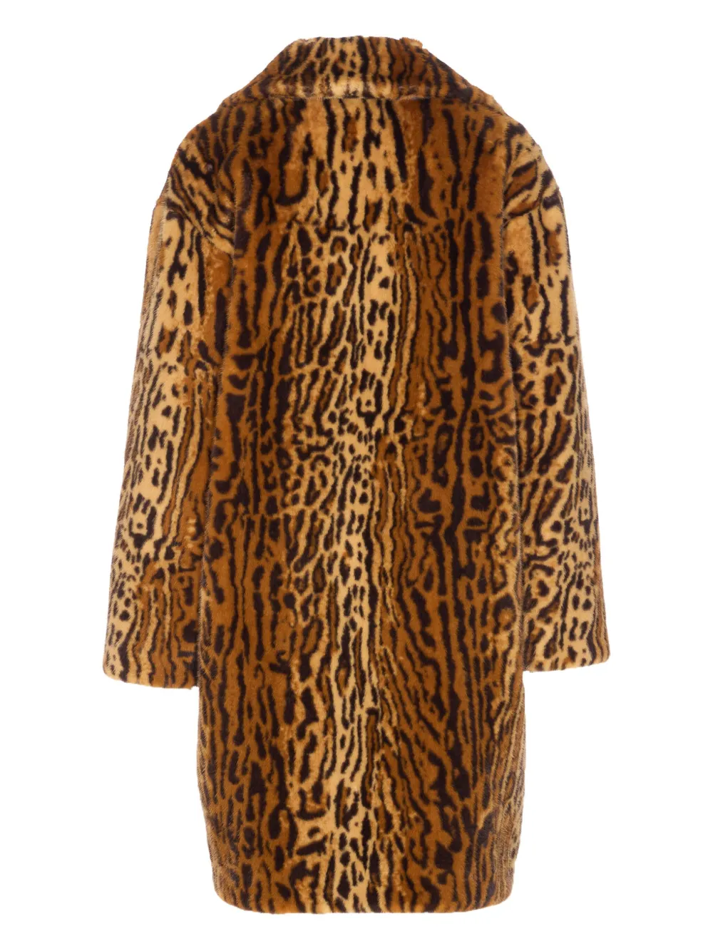 Stand Studio Camille Cocoon Coat In Brown