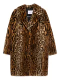 STAND STUDIO Camille Cocoon coat - Brown