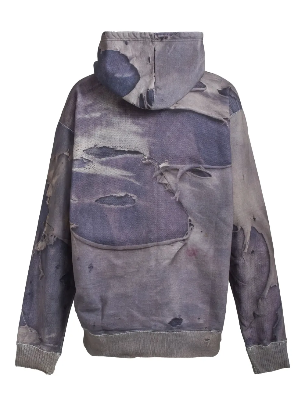 KAMIYA  distressed zip-up hoodie | Hoodies | Image 2