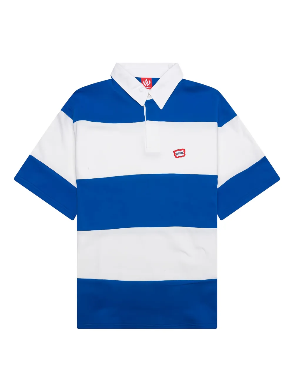 ICECREAM striped polo shirt | Blue | Image 1