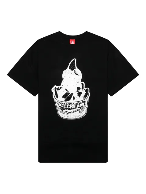 ICECREAM gleam-print T-shirt