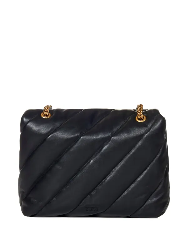 PINKO Love Puff Shoulder Bag | Black | FARFETCH JO PINKO Love Puff Shoulder Bag | Black | FARFETCH JO