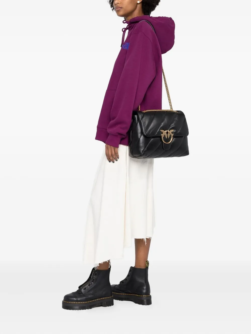 PINKO Love Puff schoudertas - Zwart