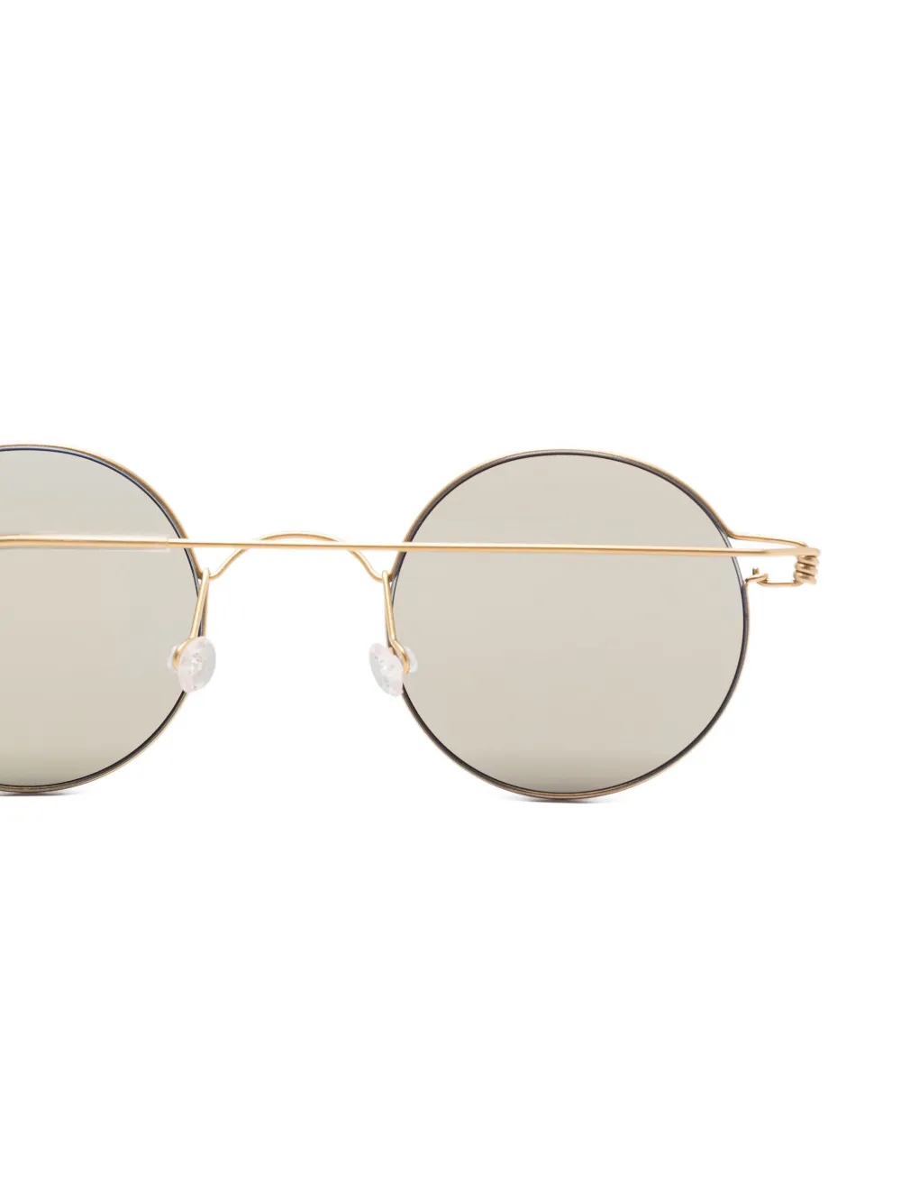 Lindberg Zonnebril met rond montuur Goud