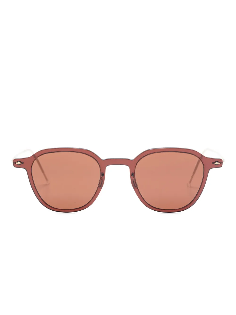 Lindberg round-frame sunglasses | Brown | Image 1