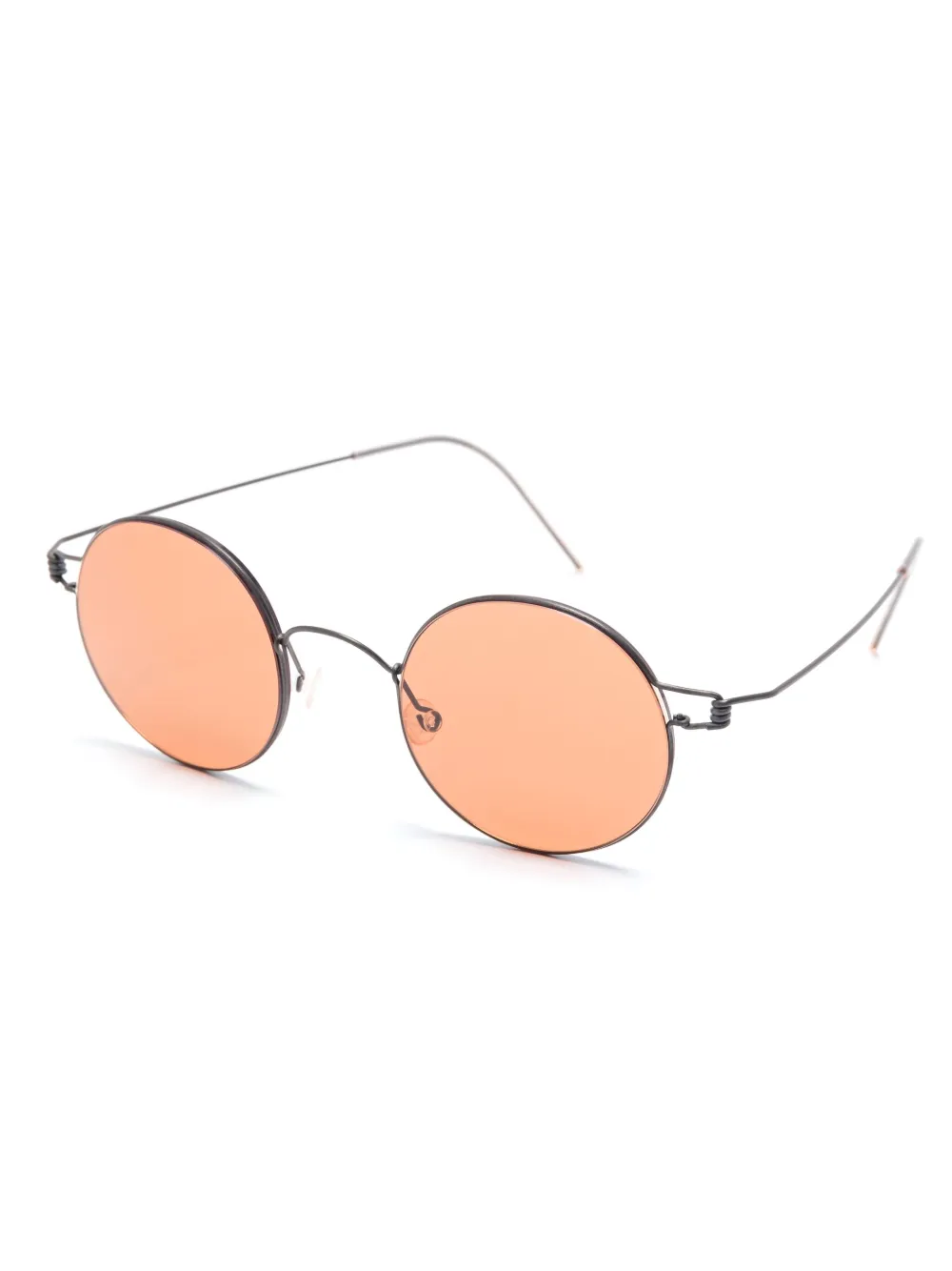 Lindberg 8222 zonnebril met randloos montuur - Zwart