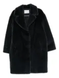 STAND STUDIO notched-collar coat - Black