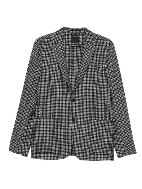 Zegna checked two-pocket blazer