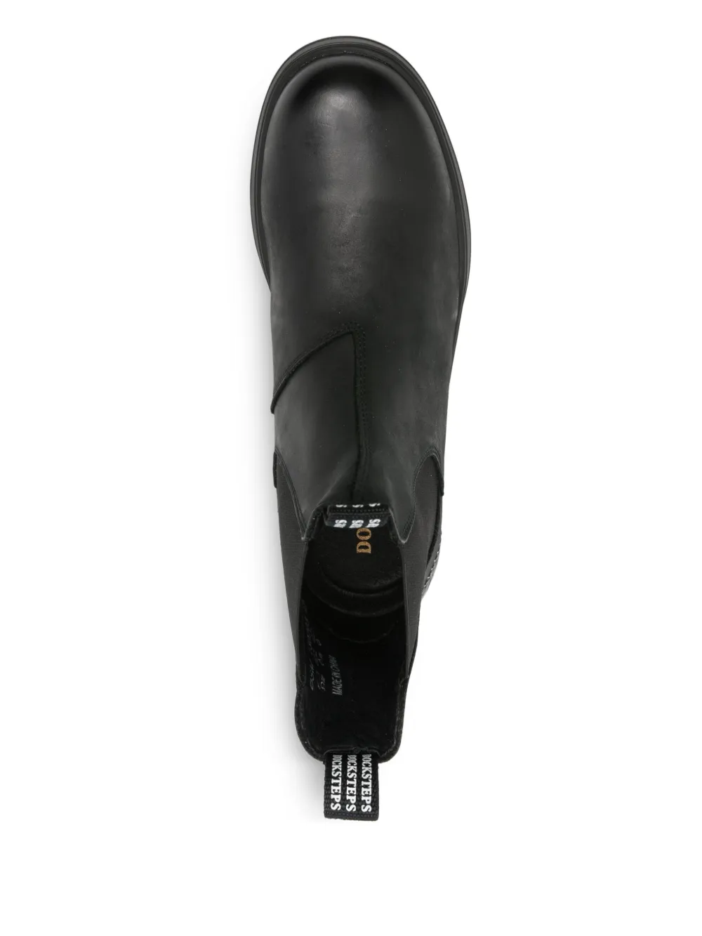 Docksteps Pull-tab Chelsea Boots In Black