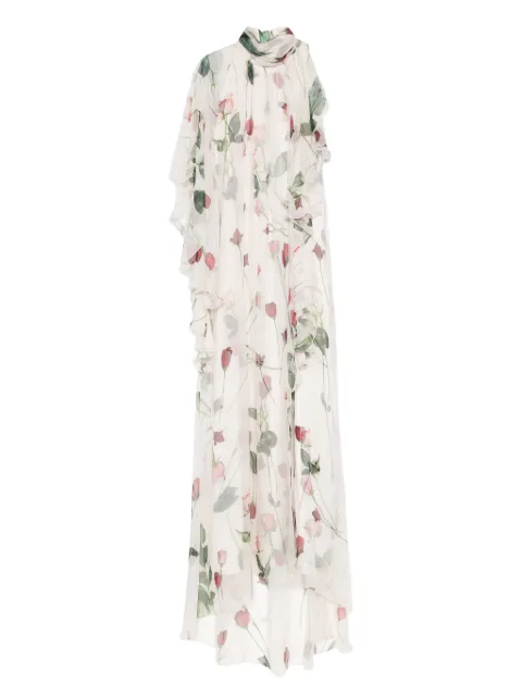Antonio Marras floral-print ruffled maxi dress