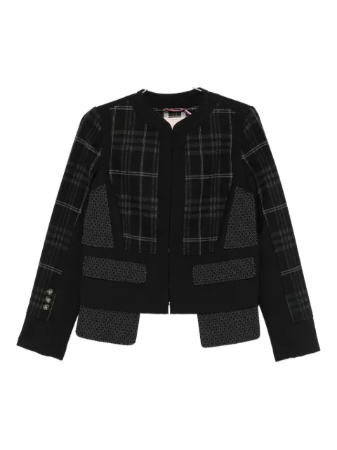 Antonio Marras plaid panelled jacket