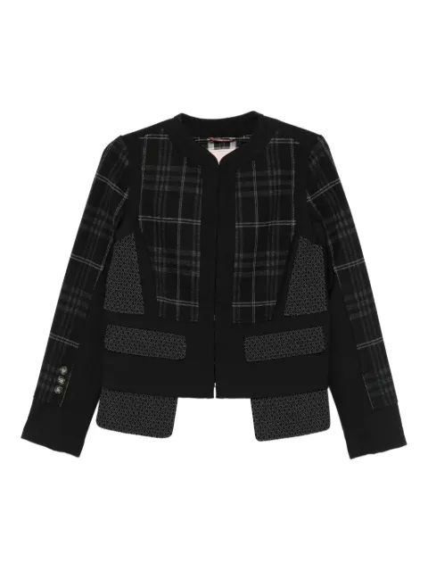 Antonio Marras plaid panelled jacket