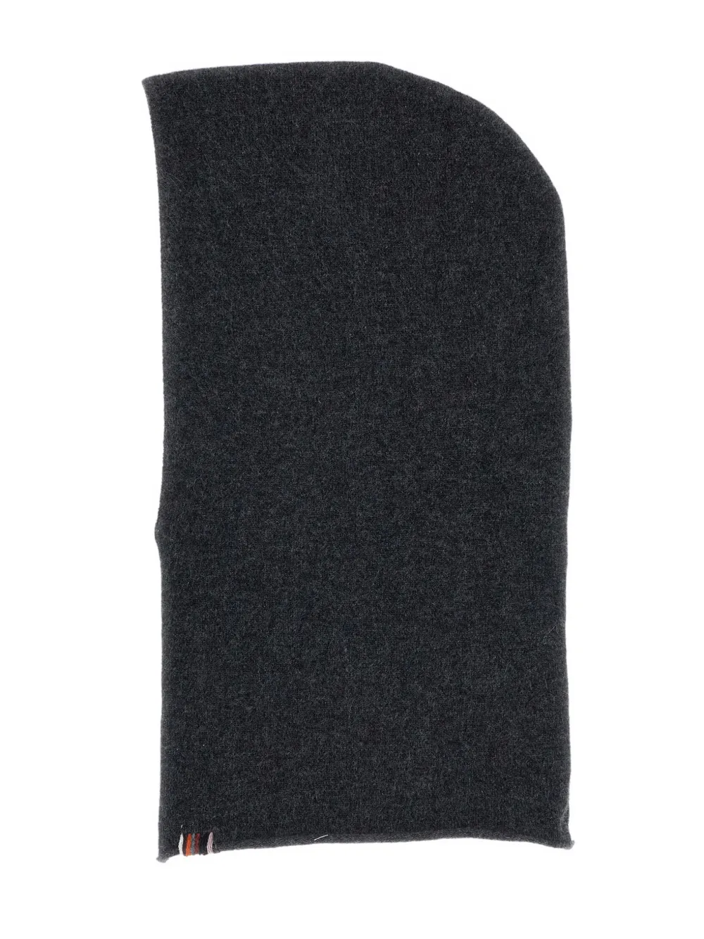 Extreme Cashmere Logo-detailing Knitted Balaclava In Black