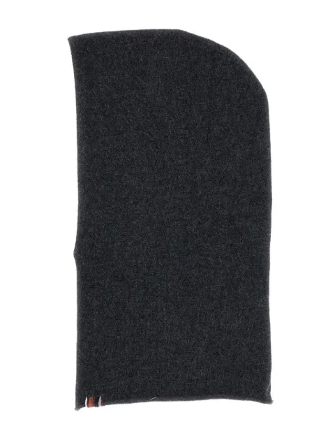extreme cashmere pasamontañas tejido con detalle del logo