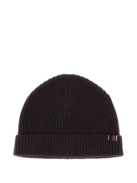 extreme cashmere ribbed beanie