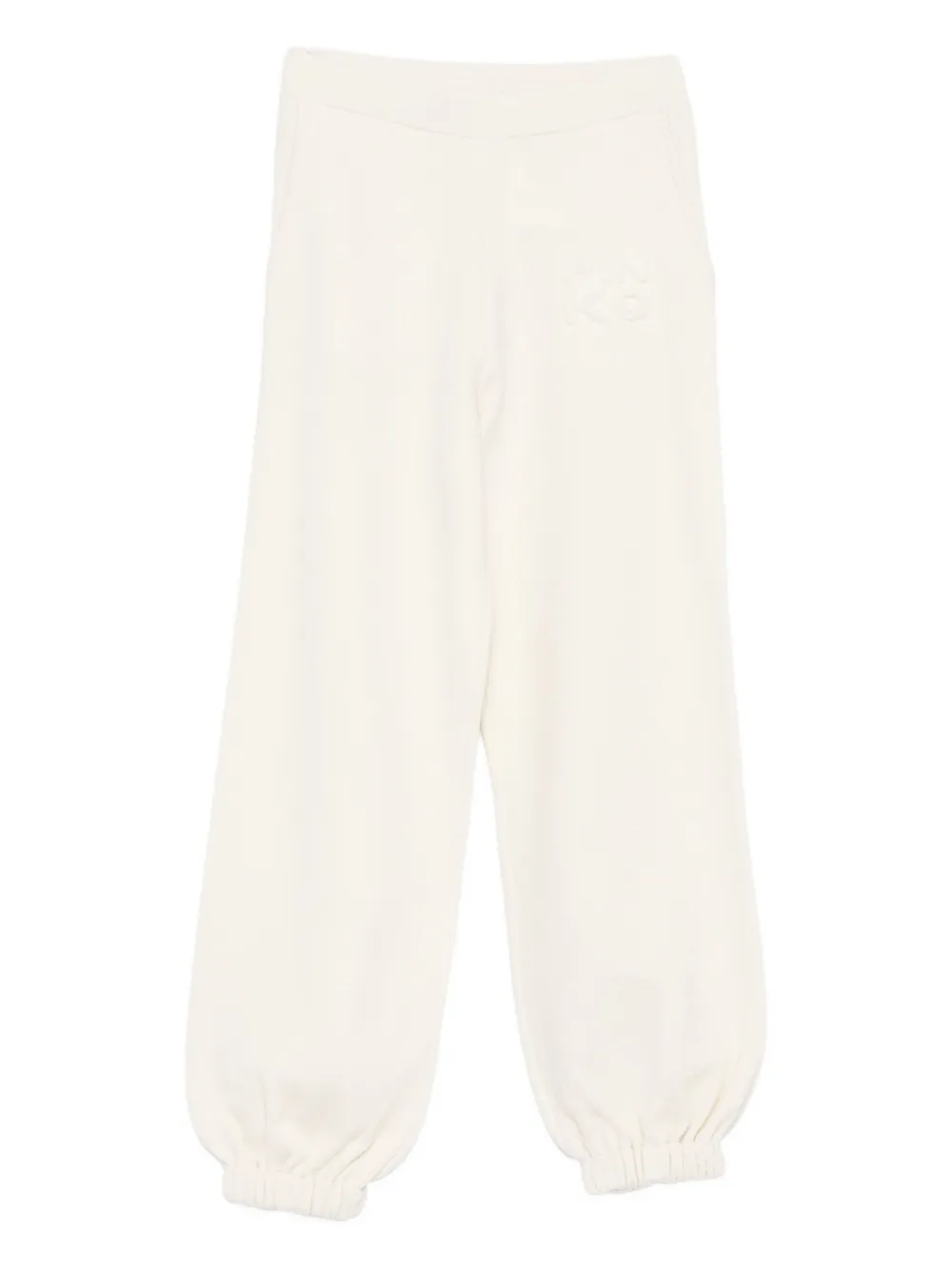 Pinko Kids logo-embossed trousers | White | Image 1