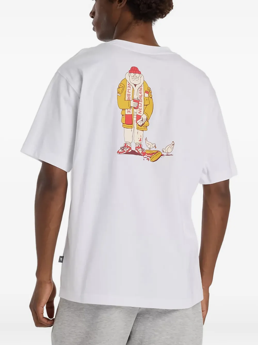 New Balance Spectator T-shirt Wit