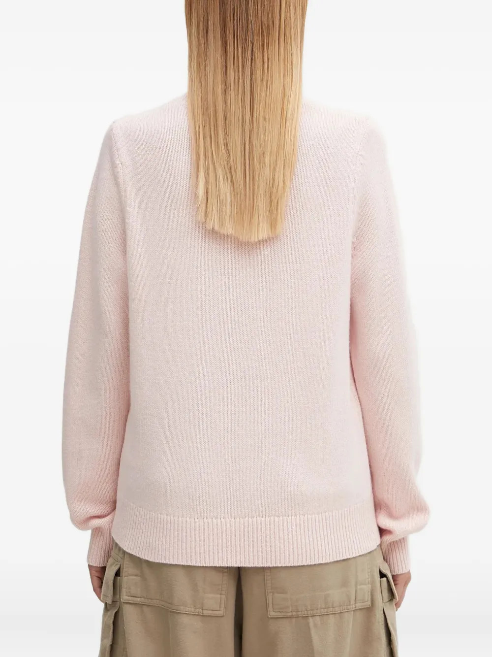 Barbour Ribbed Sweater In Pink
