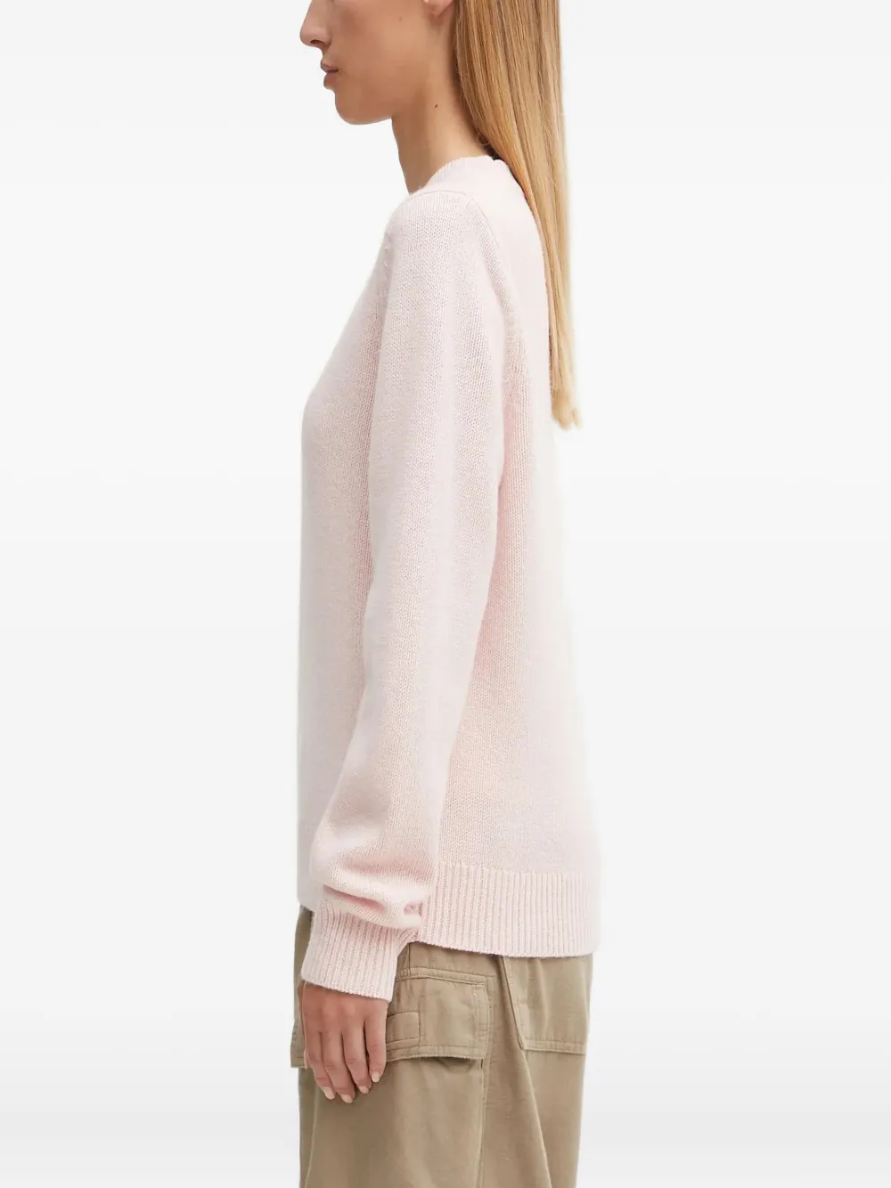 Barbour Ribbed Sweater In Pink