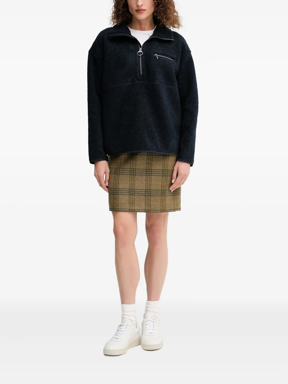  Barbour Zip Pocket Top - Blue 
