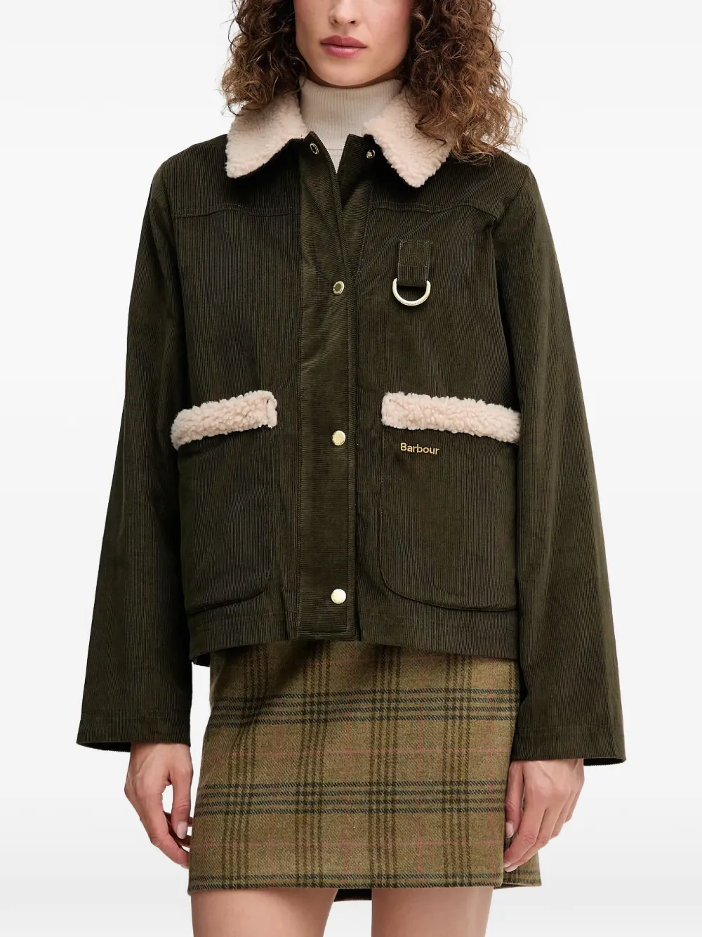 Barbour corduroy jacket - Verde
