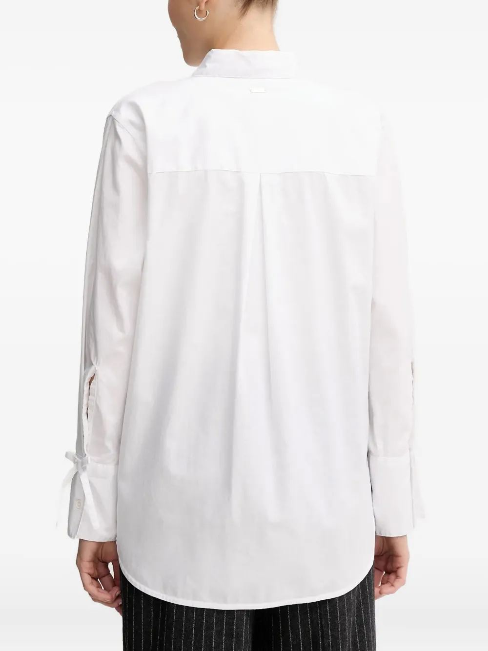 Barbour Freya Buttoned Top In White