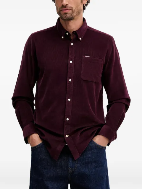Barbour buttoned corduroy shirt