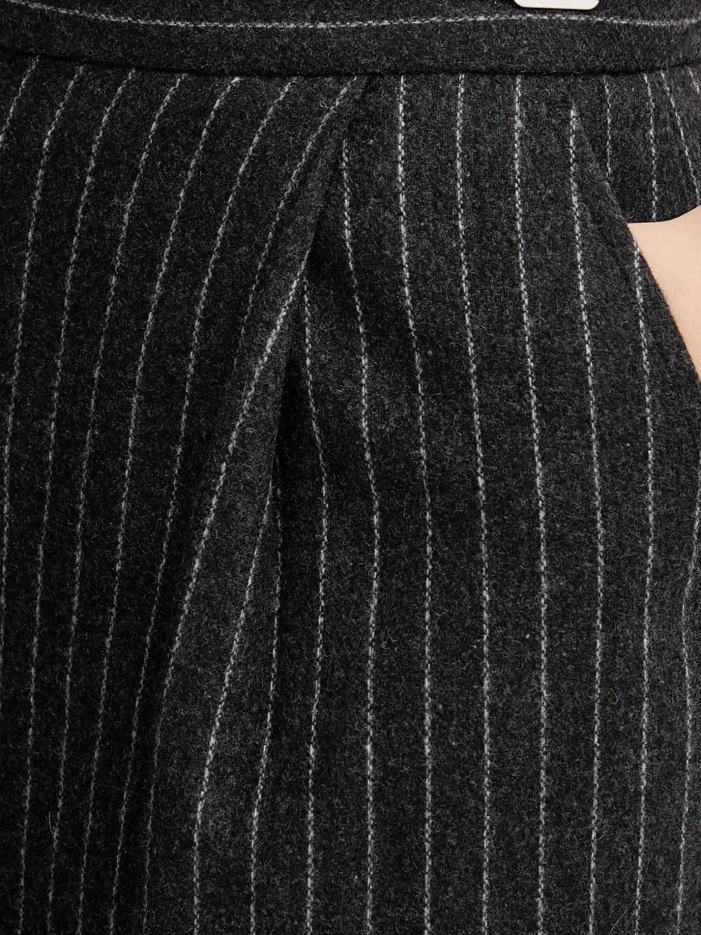 Barbour Broek met krijtstreep Grijs