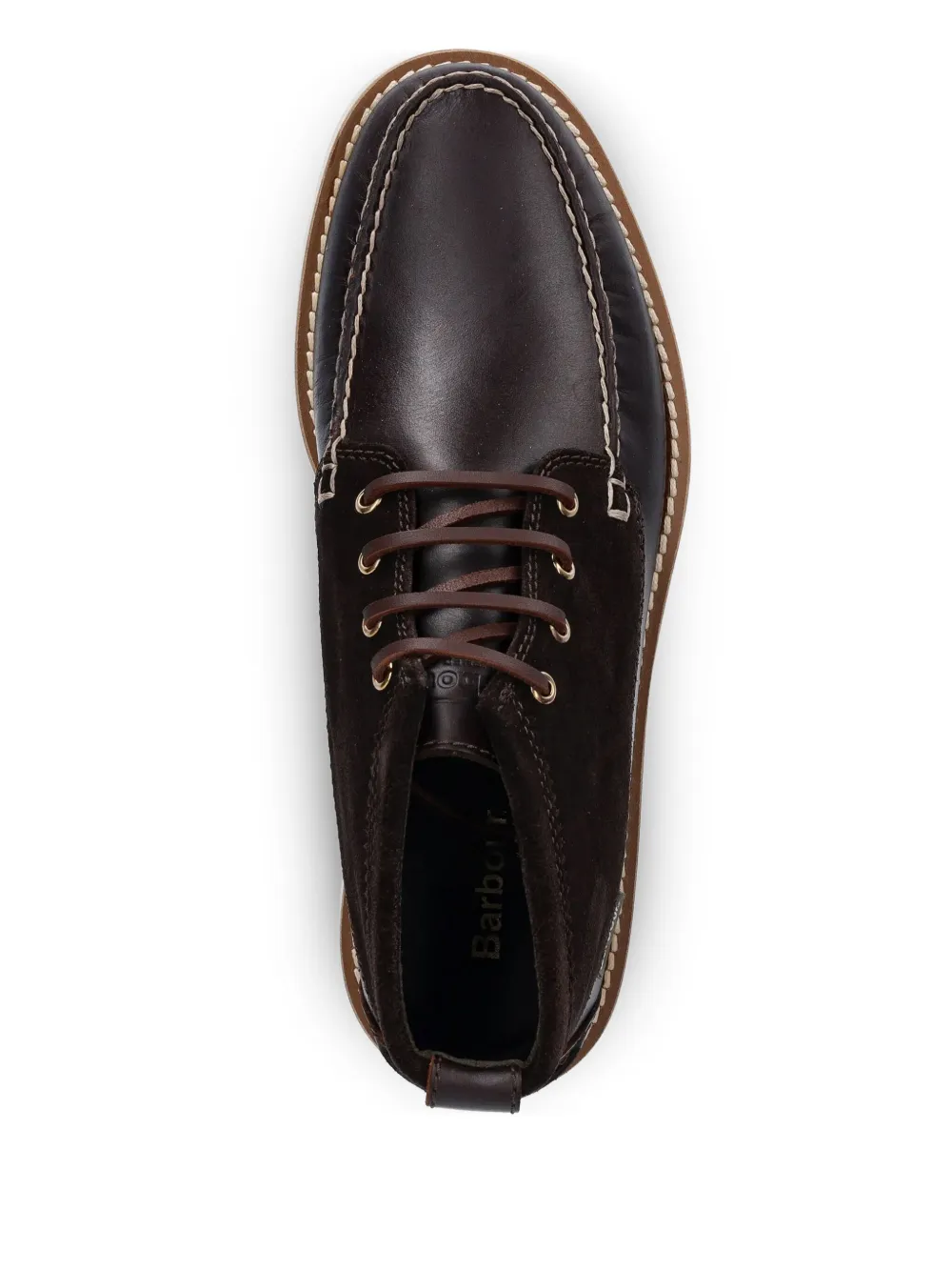 Barbour Hadston Chukka laarzen met logodetail Bruin