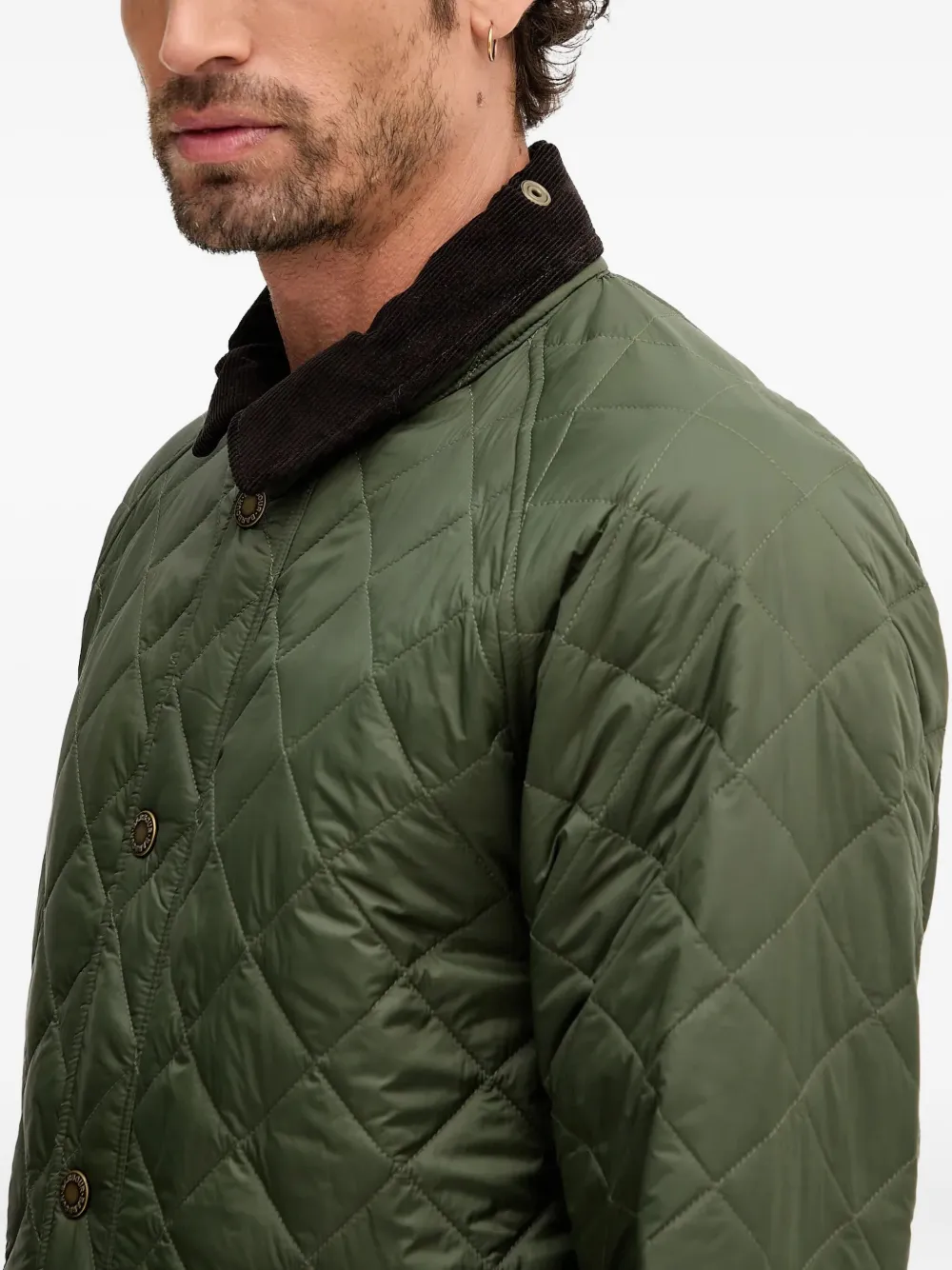 Barbour quilted corduroy-collar jacket | Padded & Down Jackets | Image 2