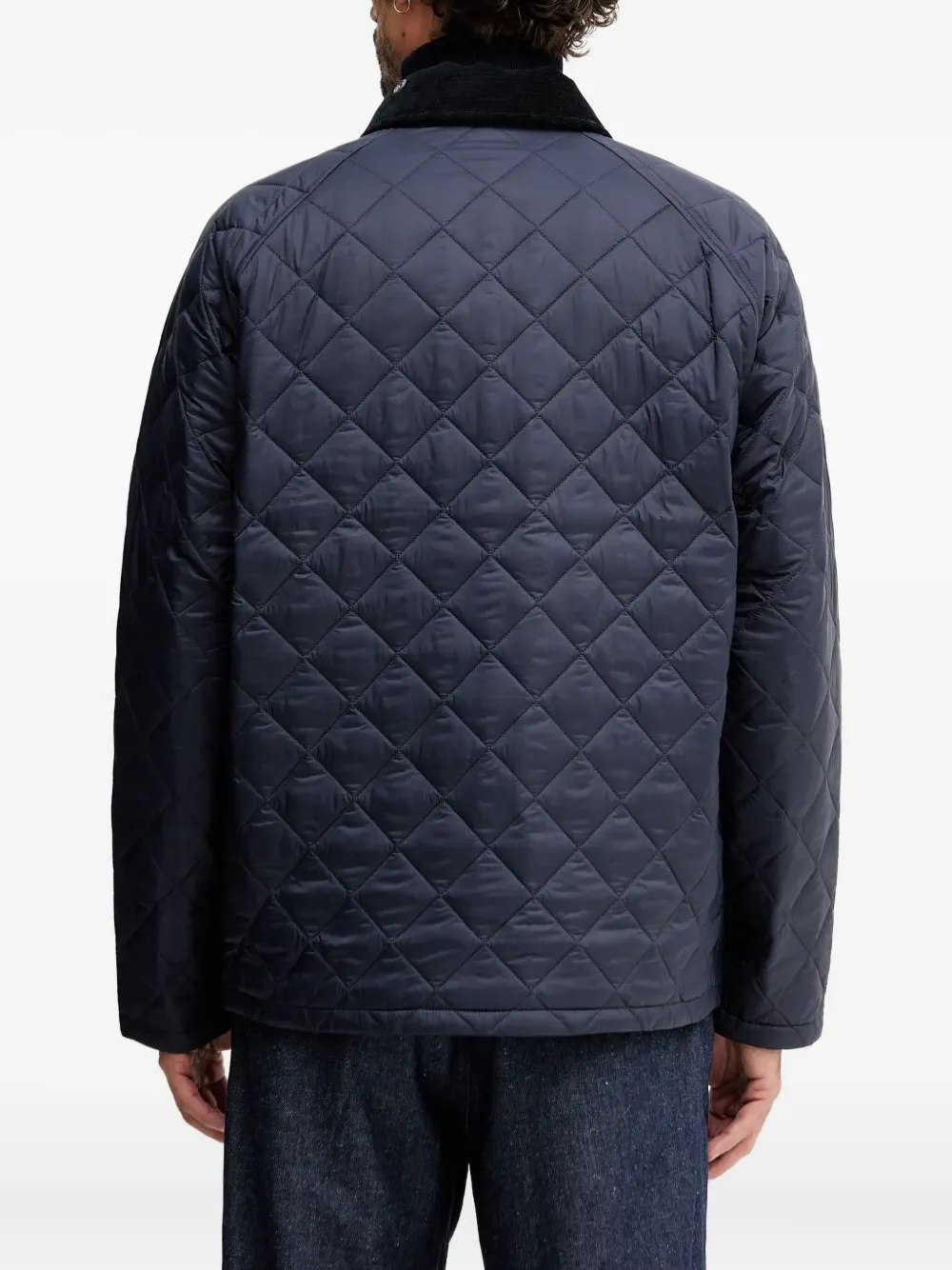 Barbour Quilted Jacket In Blue