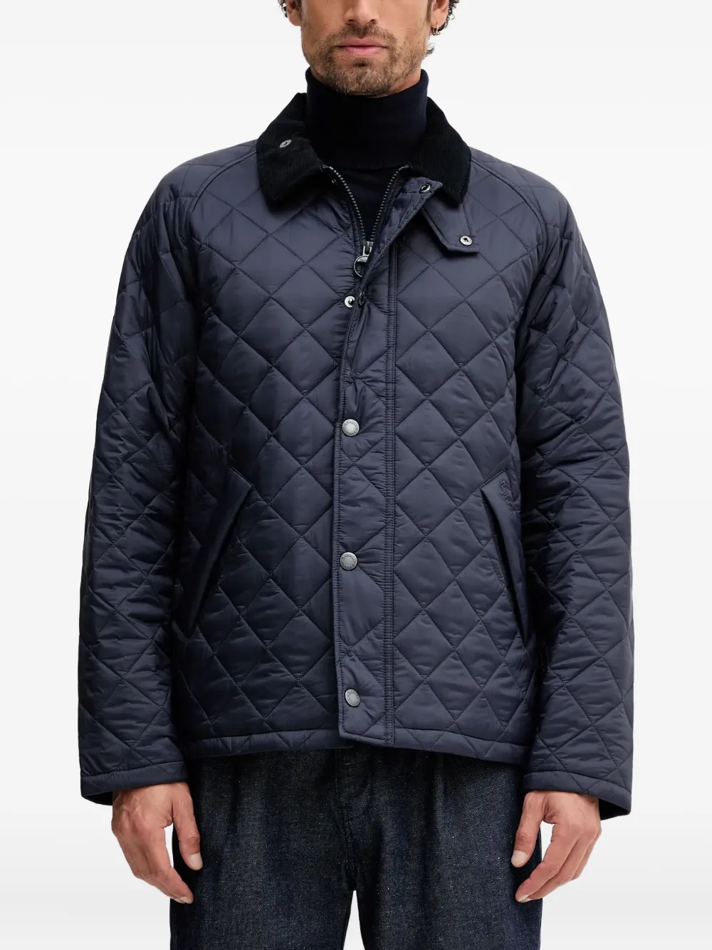 Barbour quilted jacket | Blue | Image 1