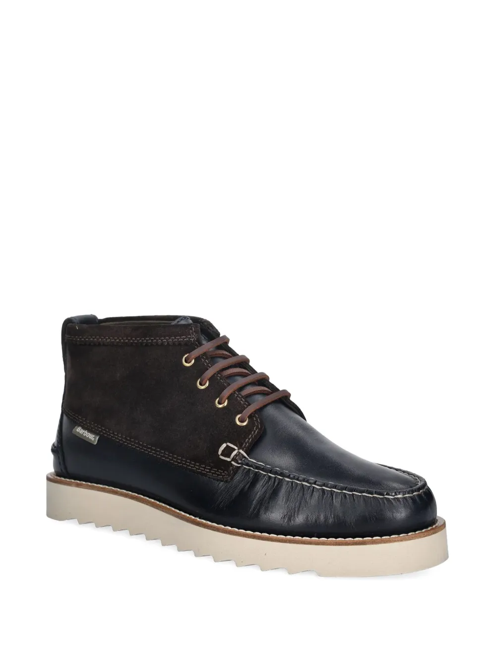 Barbour Veterschoenen met suède vlak Blauw