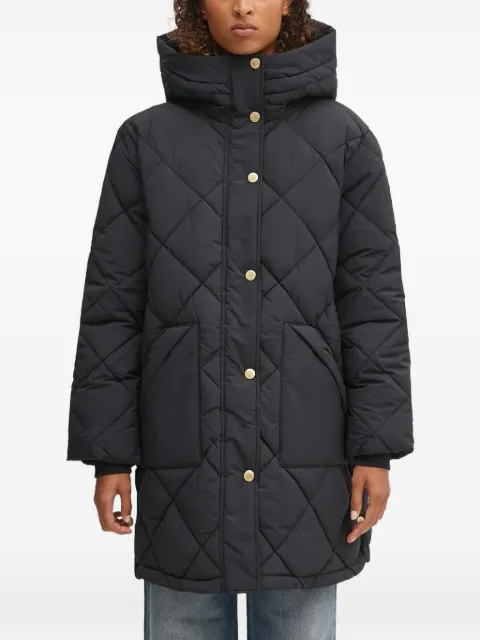 Barbour quilted hooded jacket