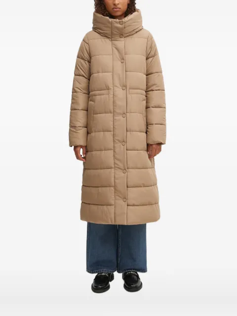 Barbour button-fastening padded coat