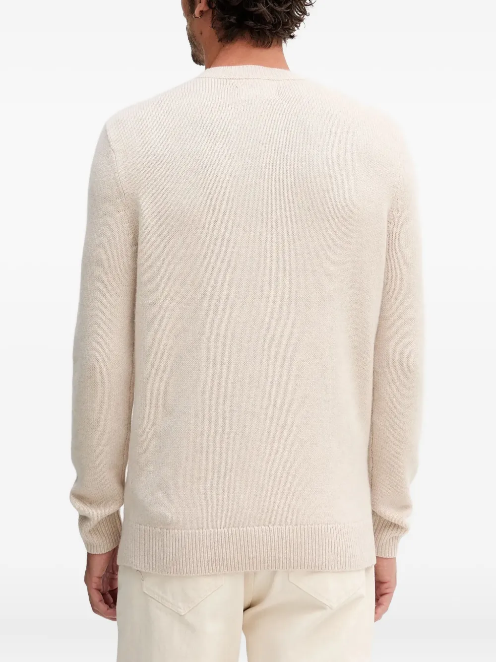 Barbour Crew-neck Sweater In Neutral