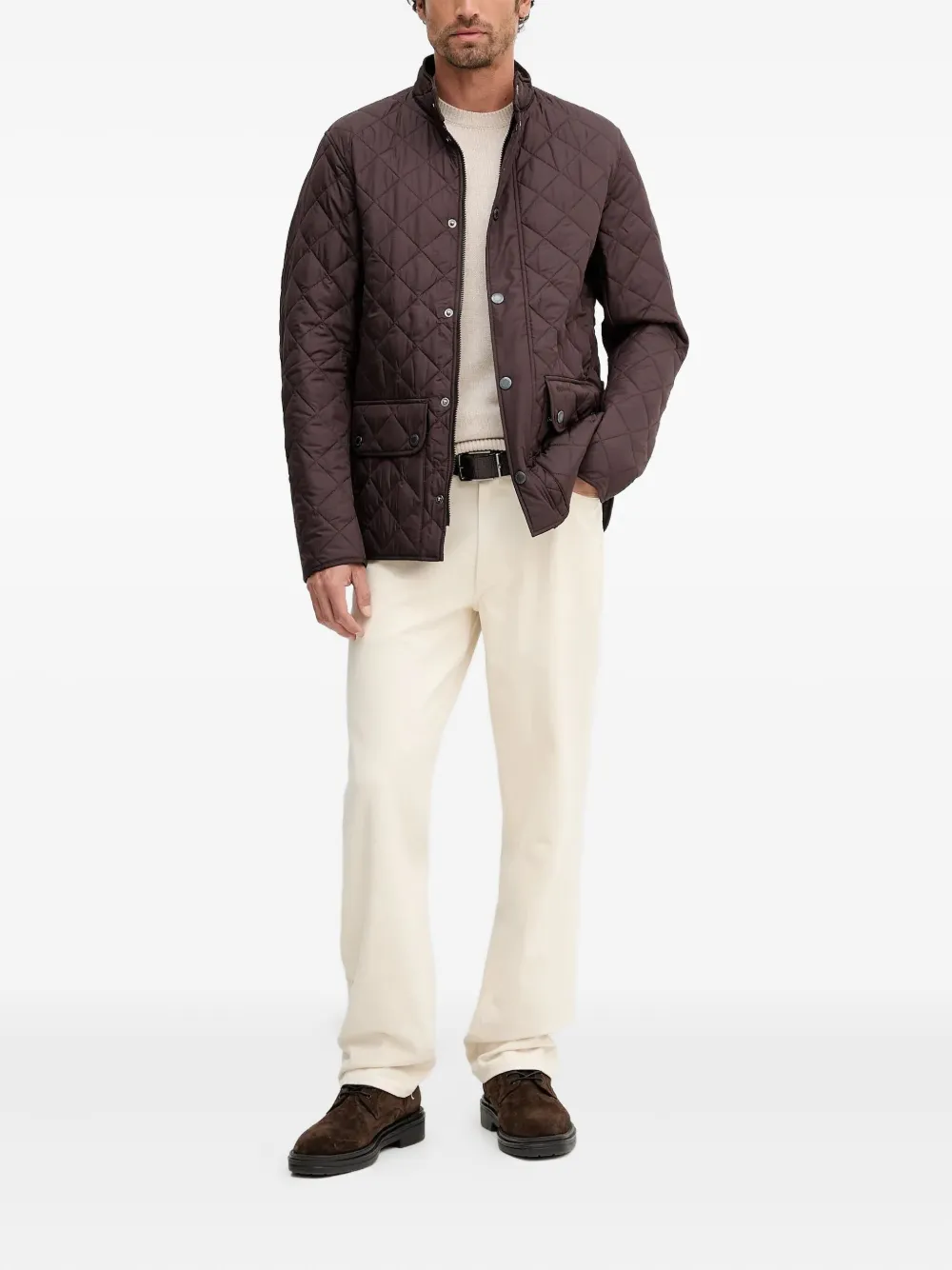 Barbour crew-neck sweater - Beige